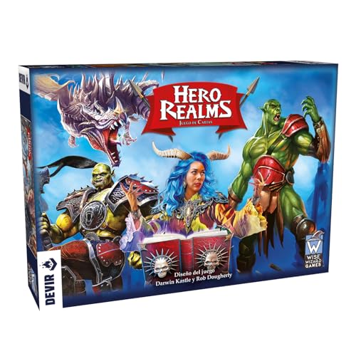 DEVIR - Hero Realms, Kartenspiel (BGHR), 12 Jahre bis 99 Jahre, Spanisch von Devir