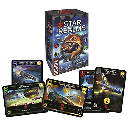 Devir 222708 Star Realms, Brettspiel auf Spanisch, Spiel, bunt, Miscelanea von Devir