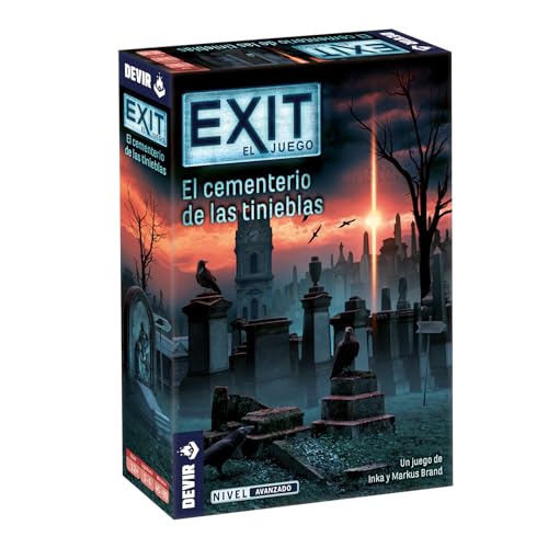 Devir BGEXIT17 17 JUEGO : EL CEMENTERIO DE LAS TINIEBLAS Exit Zementhof of The Finsternel, bunt von Devir