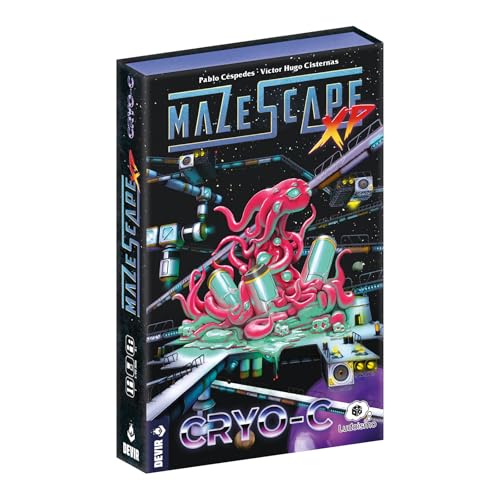 DEVIR Mazescape: Cryo-C, Solo-Brettspiel für 8 Jahre von Devir