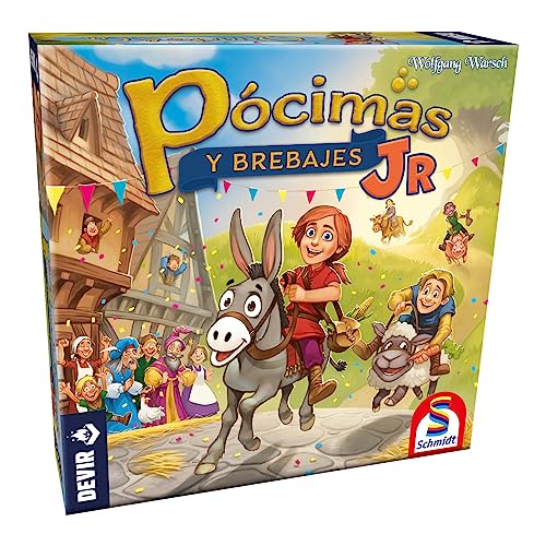 Devir - BGPOBREINEEC Junior, Brettspiel, Brettspiel für Kinder, lustiges Brettspiel von Devir