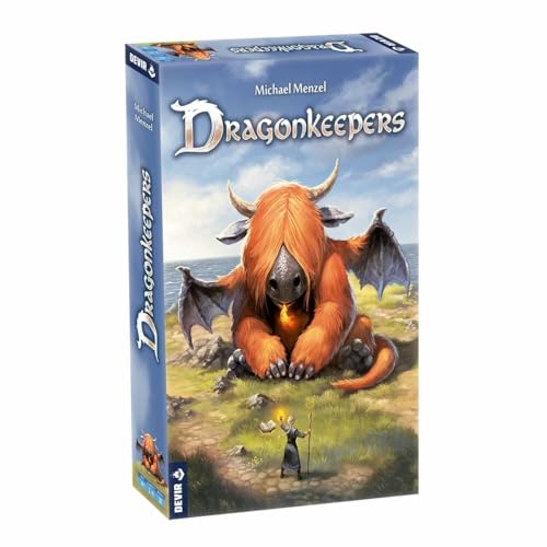 Devir Dragonkeepers, Brettspiel, Familienspiel, Drachenzucht, Alter +8 (BGDRASP) von Devir