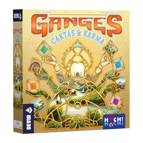 Devir Ganges Karten und Karma Brettspiel von Devir