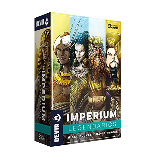 Devir - Imperium: Legendärs, Brettspiel, Kartenspiel, Multiplayer und Einzelspieler, Alter +14 (BGIMPLSP) von Devir