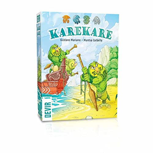 DEVIR Themse & Kosmos BGKARE | KareKare | Fliesenplatzierspiel | 2–4 Spieler | ab 10 Jahren von Devir