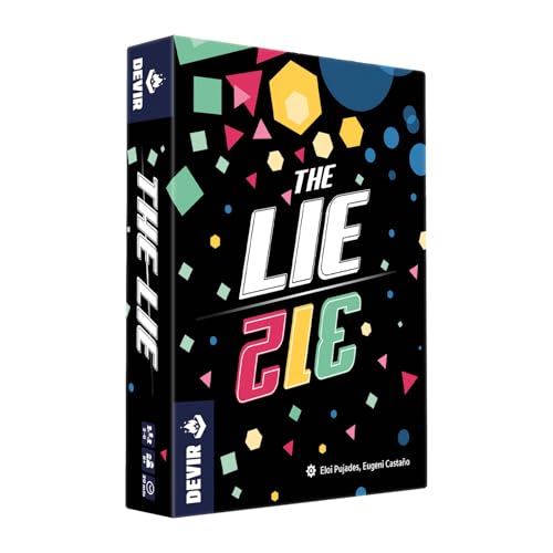 Devir - The Lie, Kartenspiel, Party Game, Spiel für Paare, schnelles Spiel, wettbewerbsfähig und schnell, lustiges Spiel, 8 Jahre (BGLIEML) von Devir