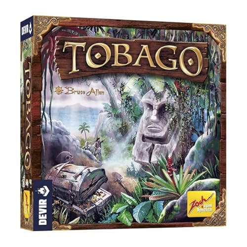 Devir Tobago, Brettspiel mit Freunden, Deduktionsklassiker, 12+ Jahre, 1 Stück von Devir