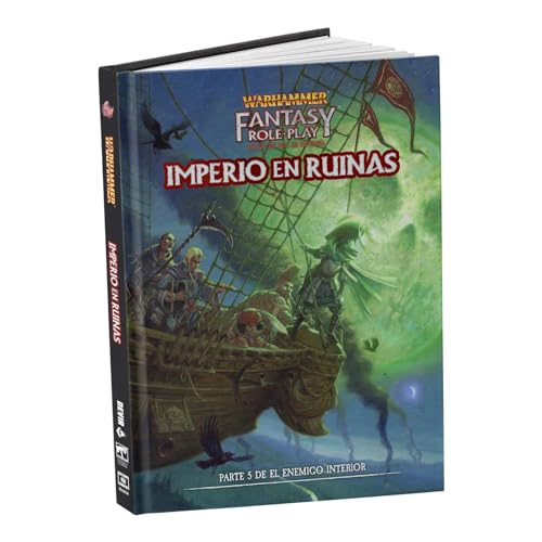 Devir Warhammer 4. Edition, Das Ruinen-Imperium, Abenteuer, Rollenspiel, Warhammer-Spiel, Rollenbuch, Strategie, Rollenspiel-Extras (WFIMRUAV) von Devir