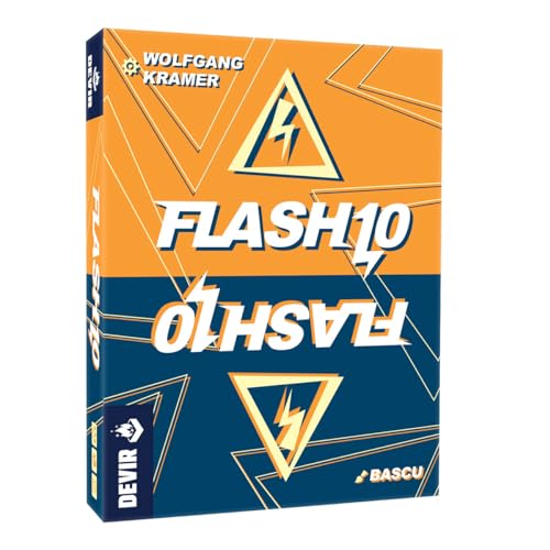 Flash 10 by Devir Strategie-Brettspiel, für 2 bis 5 Spieler und ab 8 Jahren von Devir