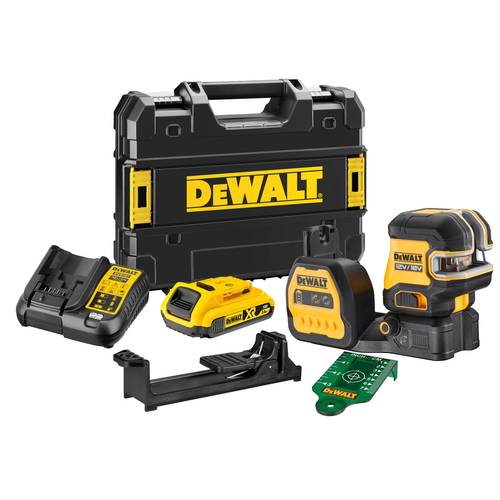 DEWALT DCE825D1G18-QW Kreuz und Punktlinienlaser von Dewalt