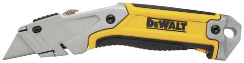 DEWALT DWHT10046-0 Cuttermesser mit einziehbarer Klinge, inkl. 5 induktionsgehärteten Ersatzklingen von Dewalt