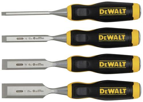 DEWALT Stechbeitel-Set 4-tlg. 6, 12, 18, 25mm DWHT0-16063 von Dewalt