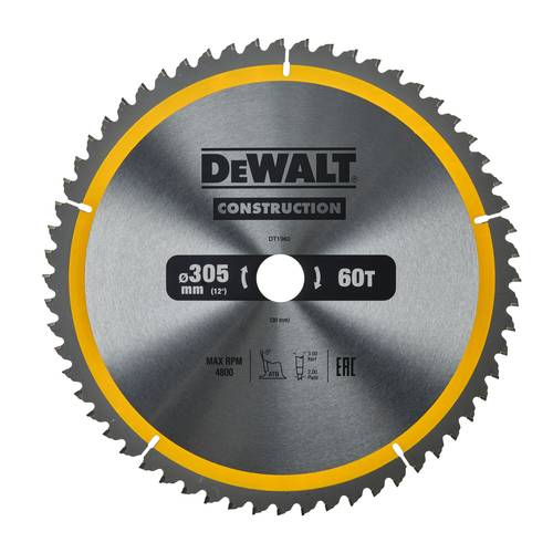 DEWALT DT1960-QZ Kreissägeblatt 1St. von Dewalt