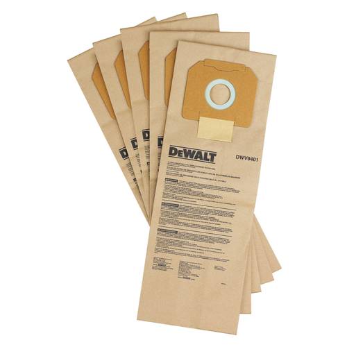 DEWALT DWV9401-XJ Staubbeutel Papier-Staubbeutel (5 St.) DWV902M/L 5St. von Dewalt