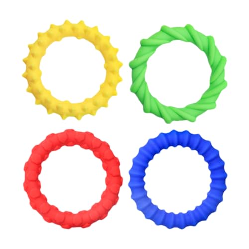 Dewireaey Fidget Armband Spielzeug | Handgelenk Armbänder Sensory Spielzeug für Kinder | 4 Stück zur emotionalen Beruhigung Silikon Armbänder | Tragbar für Klassenzimmer Wohnheim Zuhause Reisen Dewireaey Fidget Armband Spielzeug | Handgelenk Armbänder Sensory Spielzeug für Kinder | 4 Stück zur emotionalen Beruhigung Silikon Armbänder | Tragbar für Klassenzimmer Wohnheim Zuhause Reisen von Dewireaey
