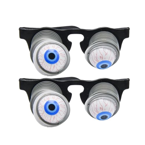 Dewireaey Lustige Augapfel-Brille,Schlaffe Requisiten-Brille - Party Geschenke Für Weihnachtsfest Streich Karneval Spiele Aktivitäten Zirkus Events Dewireaey Lustige Augapfel-Brille,Schlaffe Requisiten-Brille - Party Geschenke Für Weihnachtsfest Streich Karneval Spiele Aktivitäten Zirkus Events von Dewireaey