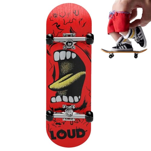 Dfstvup Finger-Skateboard - Interaktive Fingerboards für Kinder - Finger Scooter, Fingerboard Skateboard Interaktives Fingerspielzeug für Skateboarder Erstellen Sie einen Skateboard-Park von Dfstvup