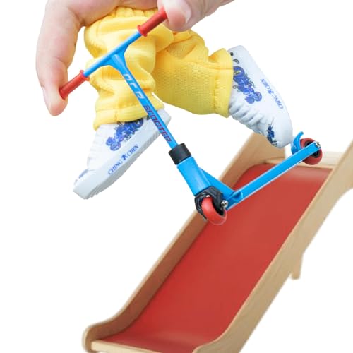 Dfstvup Fingerspitzenbewegung - Fingerspielzeug-Set beinhaltet Finger Scooter Finger Pants Schuhe - Fingerspitzenbewegung mit Fingerscooter-Fingerschuhen, Fingerhose und Werkzeugzubehör von Dfstvup