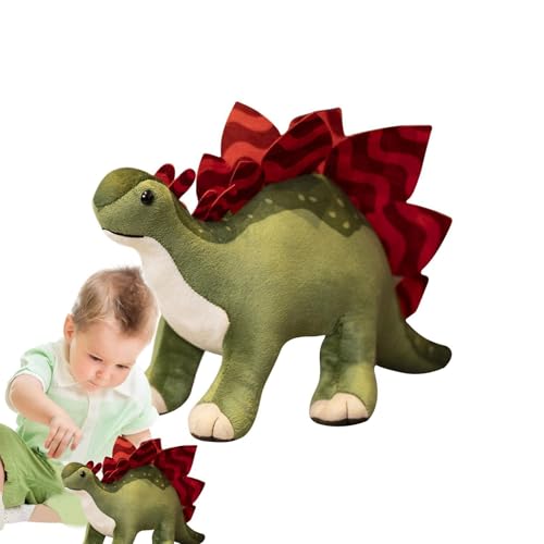 Dfstvup Gefüllter Dinosaurier, Dinosaurier Plushie,Cartoon Dinosaurier Stoffed Puppe | 40 cm lustige Plüschpuppen gefüllt für die Dekoration zu Hause, schlafender Begleiter von Dfstvup