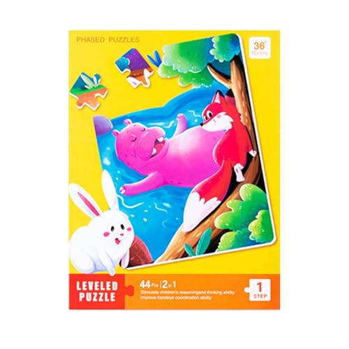 Dfstvup Magnetische Puzzles für Kinder, Magnetisches Puzzle - Reise-Aktivitätsspielzeug - Reise-Puzzlespiele, spannendes Tierpuzzle für unterhaltsame Bildung, kreatives Vorschul-Lernspielzeug für und von Dfstvup