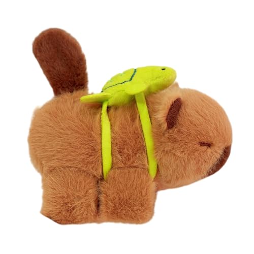 Dfstvup Plüsch -Tierarmbänder, Slap Armband gefülltes Tier | Plüsch -Capybara -Form gefülltes Armband - Animal Hugger Fun Arms Dekoration süße Puppe für Mädchen für das Studienraum, Klassenzimmer von Dfstvup