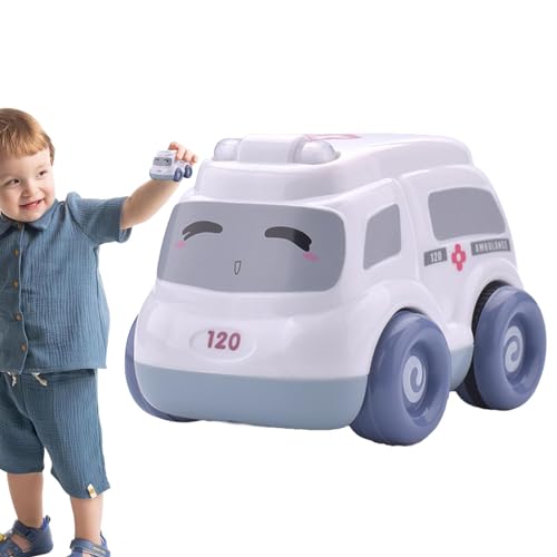 Dfstvup Spielzeugautos zum Zurückziehen,Autos zum Zurückziehen für Kinder - Pädagogische Taxiautos | Rückziehfahrzeuge, kleine Feuerwehrautos, Krankenwagen, Cartoon-Autospielzeug, kleines von Dfstvup