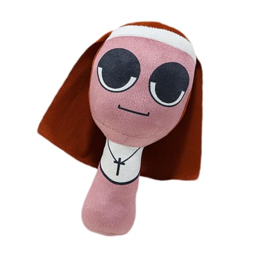 Dfstvup Sprunki-Plüschtier, 9.8" Sprunki Plushies Merch, Horror-Musikspiel Sprunki Plushies für Spielefans, realistische Spielcharaktere Incrediboxes Sprunki Plush Figure, für Spielefans vorhanden von Dfstvup