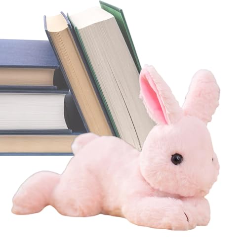 Dfstvup Stoffed Bunny Plüsch, ausgestopfte Tiere für Mädchen, Entzückende Hasenplüschpuppe, Kindergartendekor schläen beruhigende Spielzeug, Huggable Kinder Spielzeugzimmerdekoration für Sofa Bett von Dfstvup