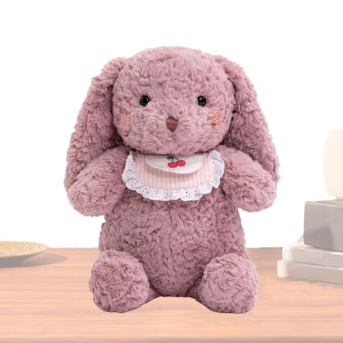 Dfstvup Stofftiere, Stofftiere,Weiche Kuschelpuppe für Kinder - 16-Zoll-weiches Tierplüschkissen, Lätzchen-Stofftierspielzeug für Kinder, und Mädchen, Plüschpuppe von Dfstvup