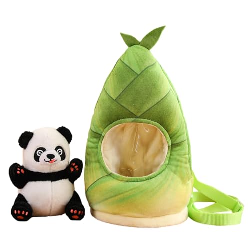 Dfstvup Weiches Tierspielzeug, Plüsch -Rucksack für Kinder - Cartoon Kids Panda Toy,Dekorative Stoffpuppe, süße Kinder -Rucksack für Kindergarten, Spielzimmer, Wohnzimmer von Dfstvup