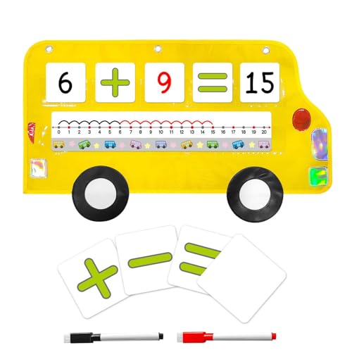 Dfstvup Zählspielzeug, Zahlenreihen für Schüler | Bunte Zähler, vielseitige sensorische Spielzeuge - Auffällige Must-Haves für den Mathe-Klassenzimmer, Mathe-Manipulations-Kindergarten für praktische von Dfstvup