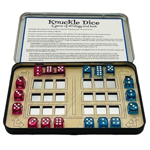 1 Set Travel Board Games, Table Game Dice Games, Educational Dice Game, Great Family Board Games, Holiday Travel Fun Game Easy to Carry Multiple Uses Holidays Great Present for Kids Adult Family von Dgayaeic