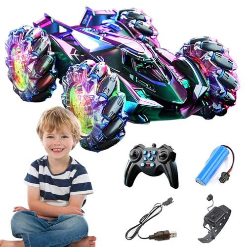 360° Rotating Gesture Sensing Remote Control Stunt Car Toys For Boys Girls, Gesture Rc Stunt Car With Lighting Sound 4wd Rc Drift Car Gesture Sensing Control Stunt Capabilities Gift Idea For Kids von Dgayaeic