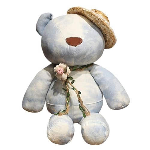 Bear Stuffed Toy, Cuddly Bear Plush Toy, 38x18cm Soft Bear Plush Toy, Stuffed Animals Doll, Stylish Stuffed Toys Impressive Detailing Wonderful Present For Kids, Girls And Boys, Baby Birthdays Holiday von Dgayaeic