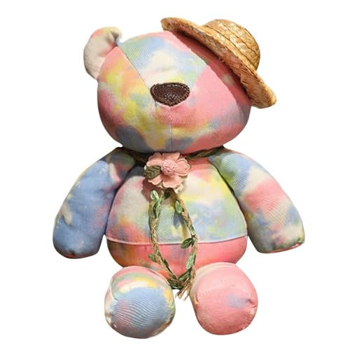 Bear Stuffed Toy, Cuddly Bear Plush Toy, 38x18cm Soft Bear Plush Toy, Stuffed Animals Doll, Stylish Stuffed Toys Impressive Detailing Wonderful Present For Kids, Girls And Boys, Baby Birthdays Holiday von Dgayaeic