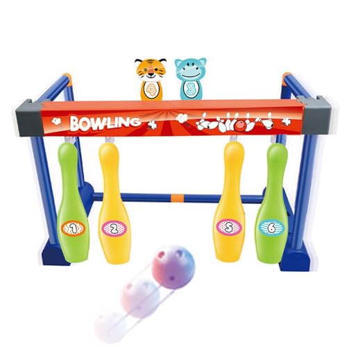 Bowling Toys Set, Toys Bowling Set Kids, Mobile Bowling Ball Toys, Educational Small Bowling Set, Christmas Birthday Games Complete Bowling Play Set Promotes Active Play & Physical Skills For Kids 3+ von Dgayaeic