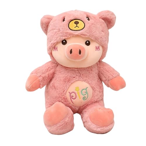 Cute Swine Plush Toy, Plush Toy Stuffed Animal, Piggy Plush Toy, Swine Plushie Toy, Cuddly Soft Toys Plushie Perfect for Play and Bedroom Decorations Ideal Present for Kids Adult Birthday & Christmas von Dgayaeic