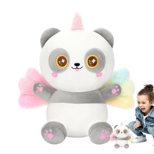 Dgayaeic 9.84 Inches Panda Stuffed Animal, Cartoon Stuffed Cat Plush, Cute Animal Pillow, Children Sleeping Comfort Doll Stuffed Cushion Toys Sleeping Comfort Doll and Joyful Present for Kids Toddler von Dgayaeic