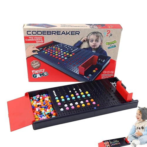Dgayaeic Geheimcode-Brettspiel | Unterhaltsame Strategie-Brettspiele für Kinder | Mint-Bildungsbrettspiel mit Mehreren Codekombinationen zur Verbesserung des logischen Denkens von Kindern Dgayaeic Geheimcode-Brettspiel | Unterhaltsame Strategie-Brettspiele für Kinder | Mint-Bildungsbrettspiel mit Mehreren Codekombinationen zur Verbesserung des logischen Denkens von Kindern von Dgayaeic