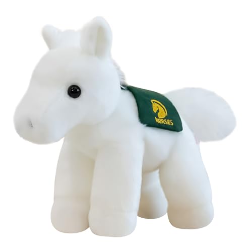 Dgayaeic Horse Plüschspielzeug, Schlaf und Reisebegleiter, 21 cm, ausgestopftes Pferdplüschspielzeug, süße Maskottchenpuppe, Sammlerstück, für Kinder und Mädchen, Schlafzimmer, Kinderzimmer Dgayaeic Horse Plüschspielzeug, Schlaf und Reisebegleiter, 21 cm, ausgestopftes Pferdplüschspielzeug, süße Maskottchenpuppe, Sammlerstück, für Kinder und Mädchen, Schlafzimmer, Kinderzimmer von Dgayaeic