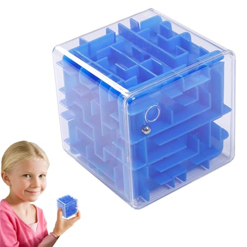 Dgayaeic Labyrinth-Puzzle, Labyrinthball,Dimensionspuzzleball für Kinder - Maze Ball Interaktives Labyrinthspiel mit Lernspielzeug, Fidget-Spielzeug für Feiertage und Denksportaufgaben für Kinder von Dgayaeic