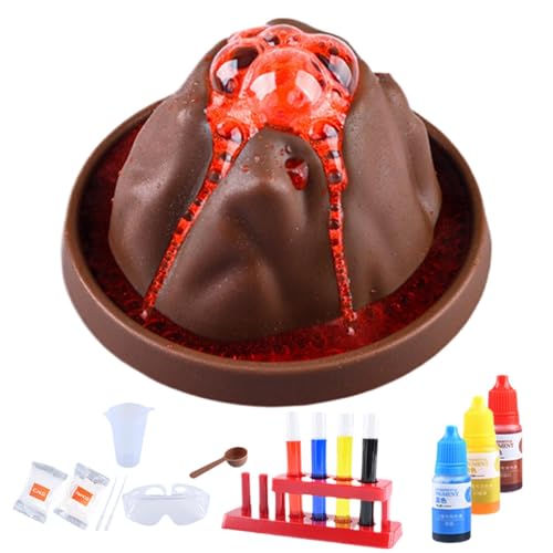 Erupting Volcano Science Kit, Educational Science Toys, Experiments Science Kit, Science Project Stem Learning Educational Toys Interactive, Fun Experiments Set Joyful for Kids Aged 5+ von Dgayaeic