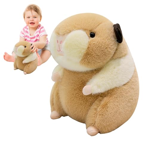 Hamster Stuffed Animals, 11.8-Inch Cute Hamster Plush Toy Soft Plushie Toys, Hamster Toy Cute Hamster Plushie Cartoon Animal Doll Cute Pillow Hugging Cushion Doll For Home Decorations, Kids Boys Girls von Dgayaeic