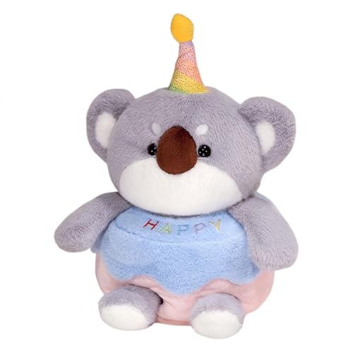 Happy Birthday Stuffed Animal | Plush Toy Cute | Happy Birthday Plush | Cartoon Plush Pillow | Playful Stuffed Doll Dog Koala Fox Singing Stuffed Animals Fun Kids Presents For Birthdays And Holidays von Dgayaeic