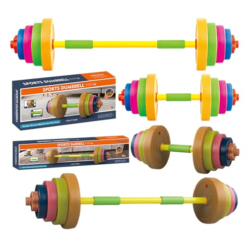 Kids Dumbbells Toy, Kids Weights Dumbbell Weight Set Toy, Gym Equipment Dumbbell Toy Exercise Fitness Dumbbells For Home Workouts Strength Training Promotes Physical Development For Boys Girls Aged 7+ von Dgayaeic