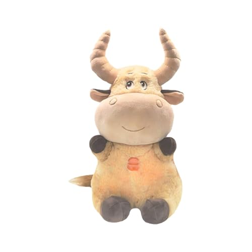 Led And Musical Stuffed Plush Cow, Stuffed Animal Cow Toy, Kids Musical Plush Cow Toys With Warm Light, Baby Learning Development Toy Christmas Birthday Gift For Boys And Girls Aged 1,2,3,4,5,6,7 von Dgayaeic