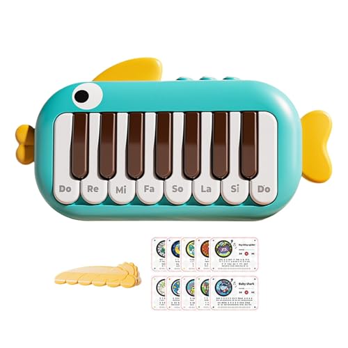 Pocket Piano Toy, Piano for Kids, Small Piano Musical Toy, Rainbow Early Learning Electronic Piano, Portable Compact Music Keyboard, Musical Educational Toys for Boys Girls Beginners Age 3-8 Year Old von Dgayaeic