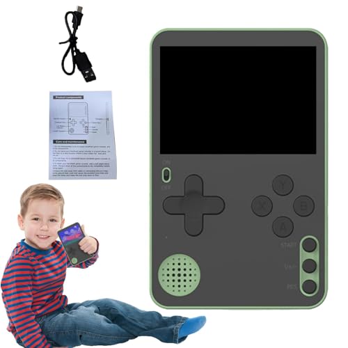 Portable Retro Game Console, USB Charging Video Game Console, Handheld Game Console for Kids, Portable Handheld Gamer System Kids Game Console for Travel Wonderful Present for Kids Boys Girls von Dgayaeic