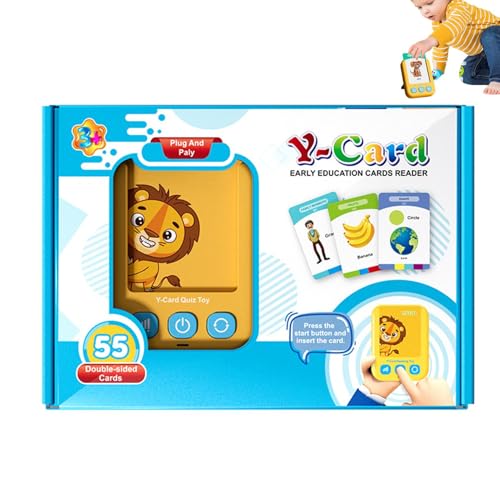 Talking Flash Cards for Toddler, Learning Flash Cards, Speech Development Flash Cards Early Educational Toys Preschool Learning Reading Machine Learning Reinforcement Tool Thoughtful Present for Kids von Dgayaeic