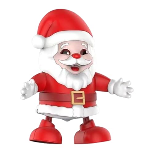 Tanzer Weihnachtsmann, festlicher Dekoration Charme, 18x10x20 cm, Spaß beim Singen und Tanzen des Weihnachtsmanns, niedliche elektrische Desktop -Puppe, batteriebetrieben, für Urlaubsfeiern, Familienv Tanzer Weihnachtsmann, festlicher Dekoration Charme, 18x10x20 cm, Spaß beim Singen und Tanzen des Weihnachtsmanns, niedliche elektrische Desktop -Puppe, batteriebetrieben, für Urlaubsfeiern, Familienv von Dgayaeic